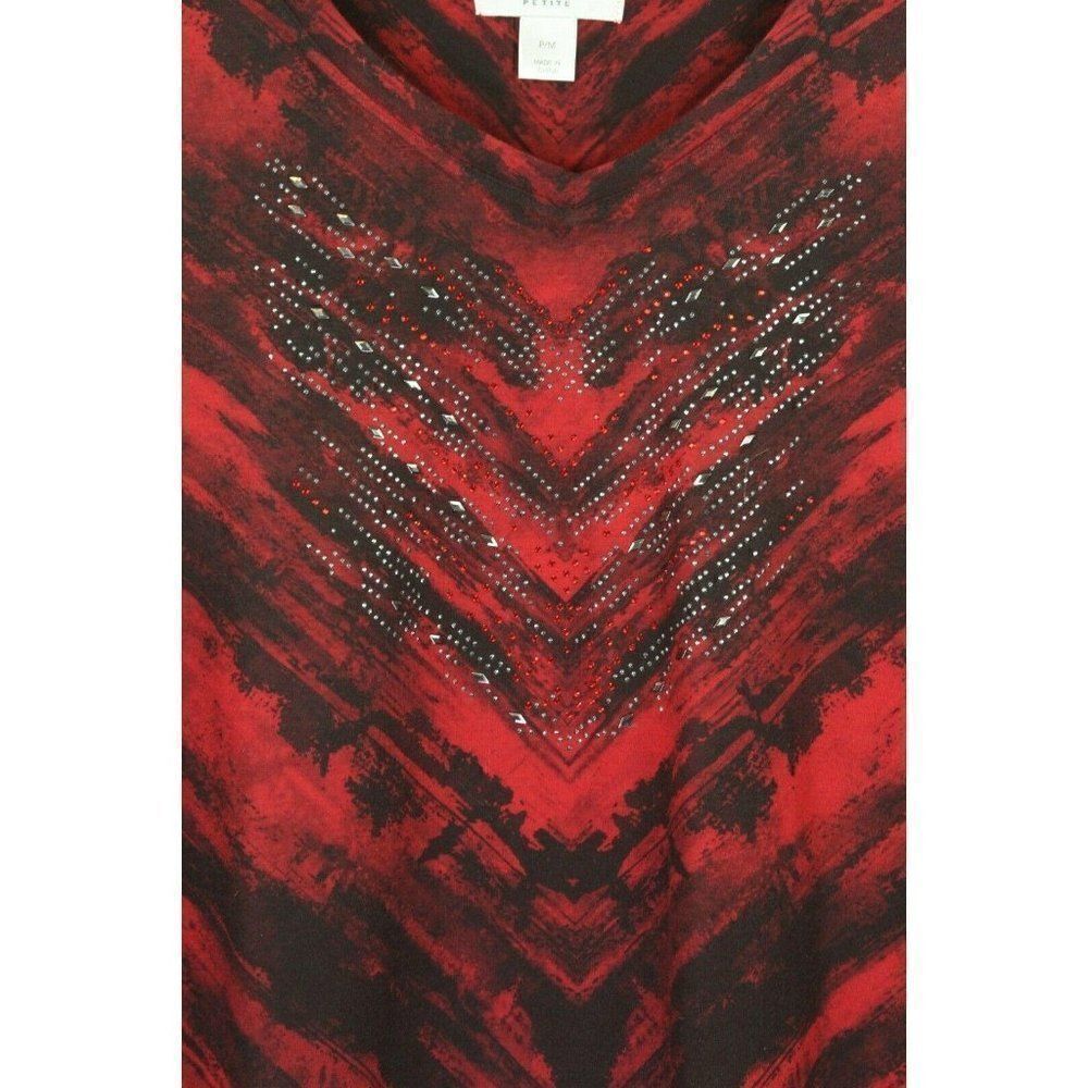 Christopher & Banks V-Neck Ruffle Top - Picture 5 of 6